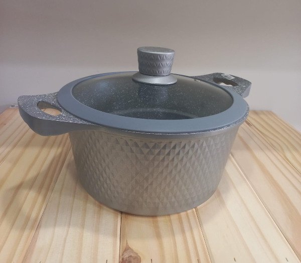Producto - CACEROLA UNIQUE GRIS 24CM