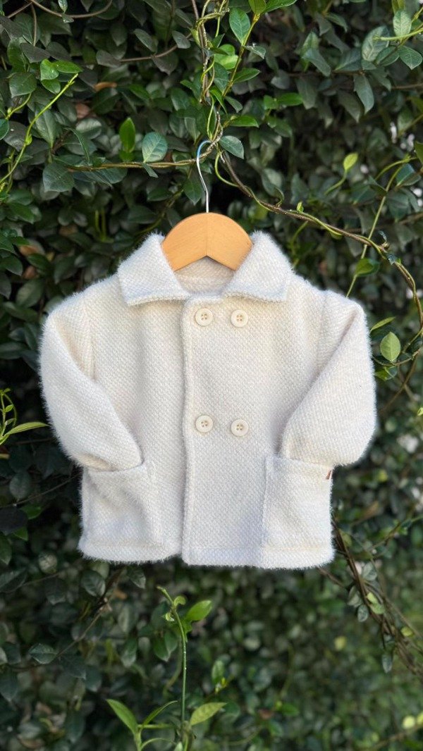 Producto - Saco Tejido Armani Crudo