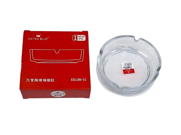 Producto - CENICERO VIDRIO REDONDO 2457-09