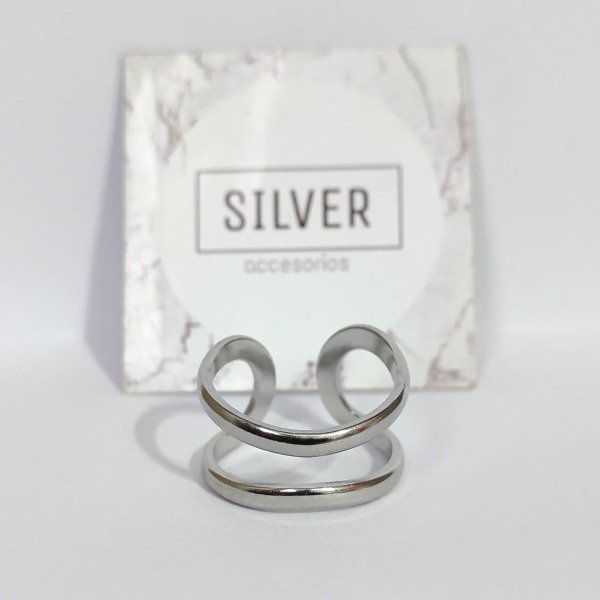 Producto - Anillo Mérida acero talle17