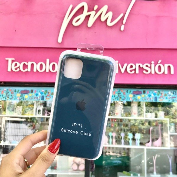 Producto - iPhone 11 Silicone Case Verde Petróleo