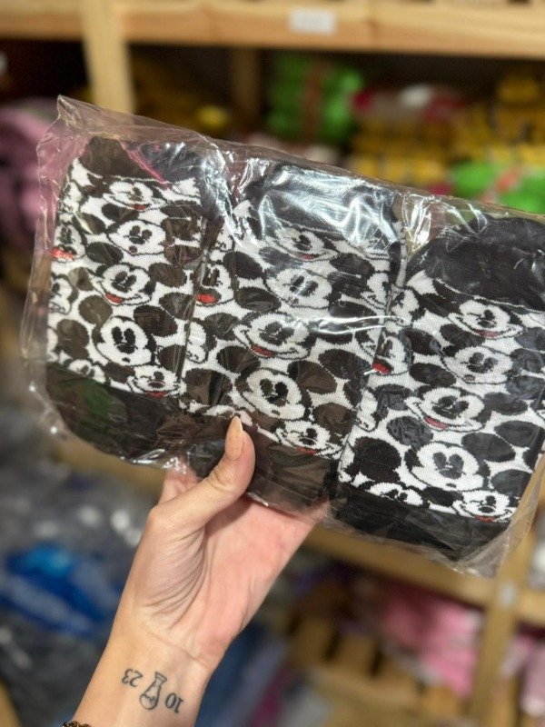 Producto - Docena Cerrada Soquetes Animados Mickey BN Kids