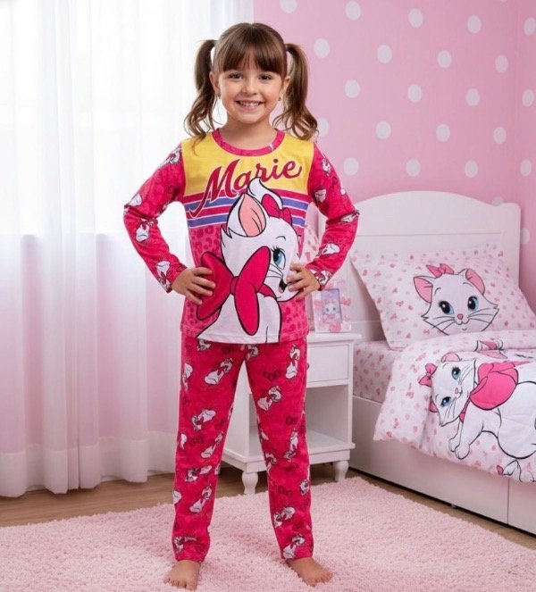 Producto - Pijamas de Niñas, Podés elegir talle y modelo (Precio por docena) - 3