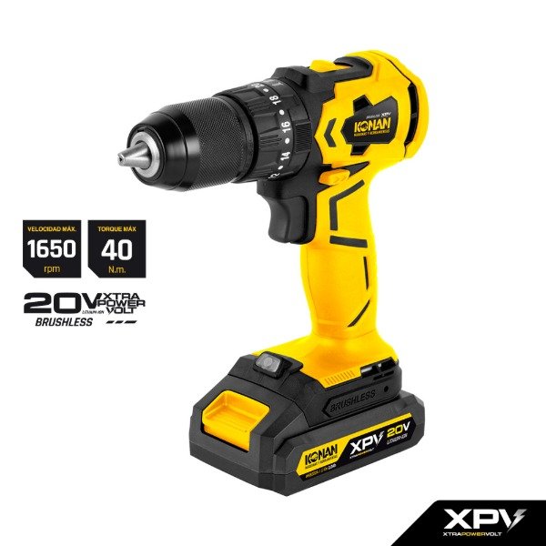 Producto - Taladro de Impacto a Batería 20V Brushless