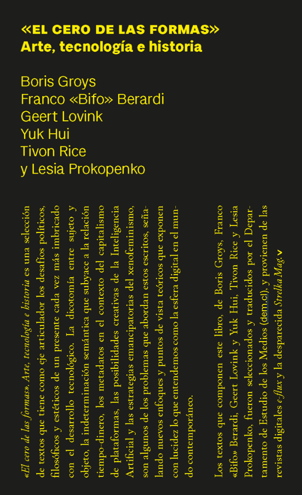 Producto - El cero de las formas. Arte, tecnología e historia - VVAA