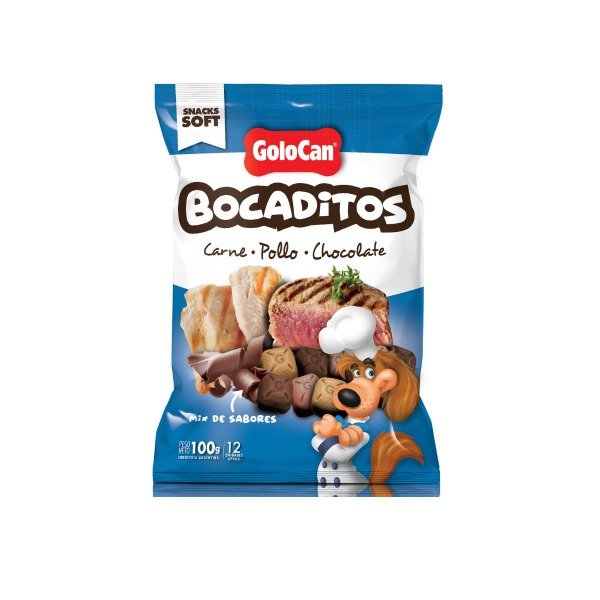 Producto - Golocan Bocaditos húmedos 100gr.