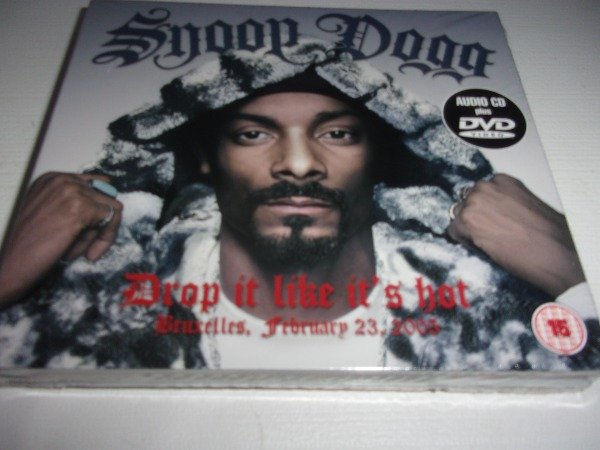 Producto - DVD CD SNOOP DOGG DROP IT LIKE IT'S HOT NUEVO EUROPA LIVE F13