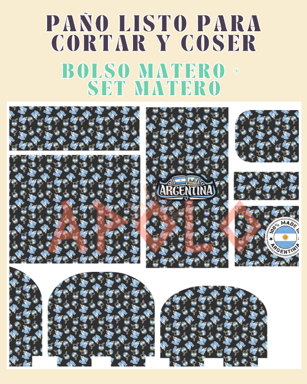 Producto - Set Matero Argentina 2