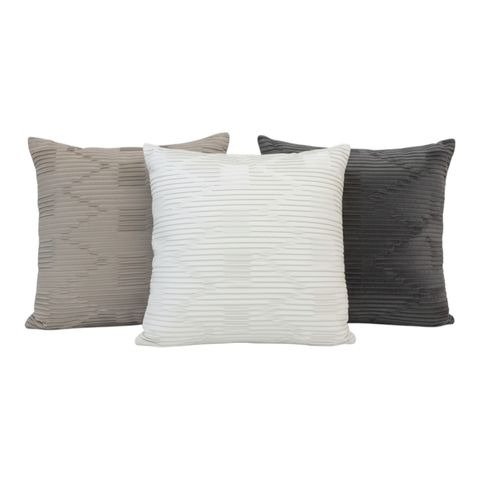 Producto - FUNDA DE ALMOHADON SIMPLE FAZ ZIG ZAG 43X43CM X1 COLORES SURTIDOS