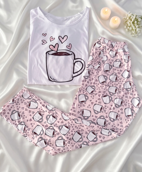 Producto - Pijama Largo Coffe Love