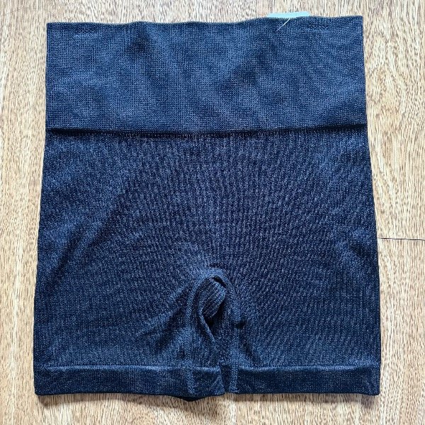 Short seamless negro acanalado — imagen 2