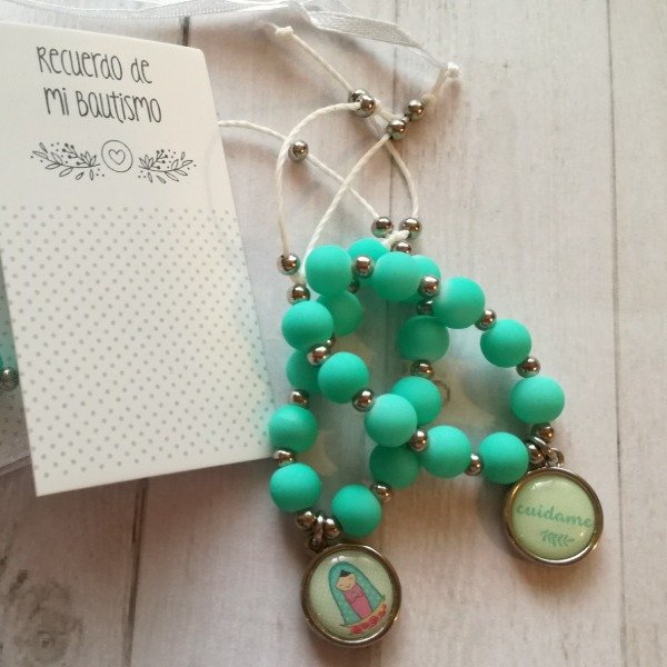 Producto - SOUVENIRS DECENARIOS EN BOLSA DE ORGANZA - BAUTISMO
