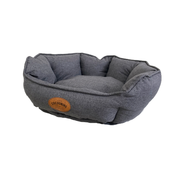 Producto - CAMA REDONDA ARRAYÁN GRIS SMALL
