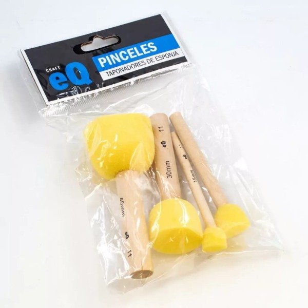 Producto - SET TAPONADOR ESPONJA EQ X 4