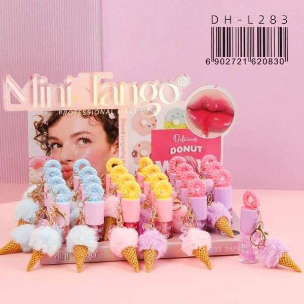 Producto - BRILLO LABIAL CON LLAVERO HELADO - MINI TANGO