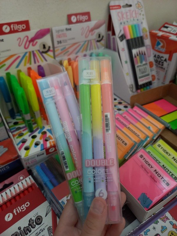 Producto - Resaltadores 2 colores en 1