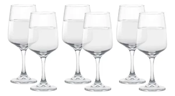 Producto - Set de 6 copas de cristal para Agua 471 cc