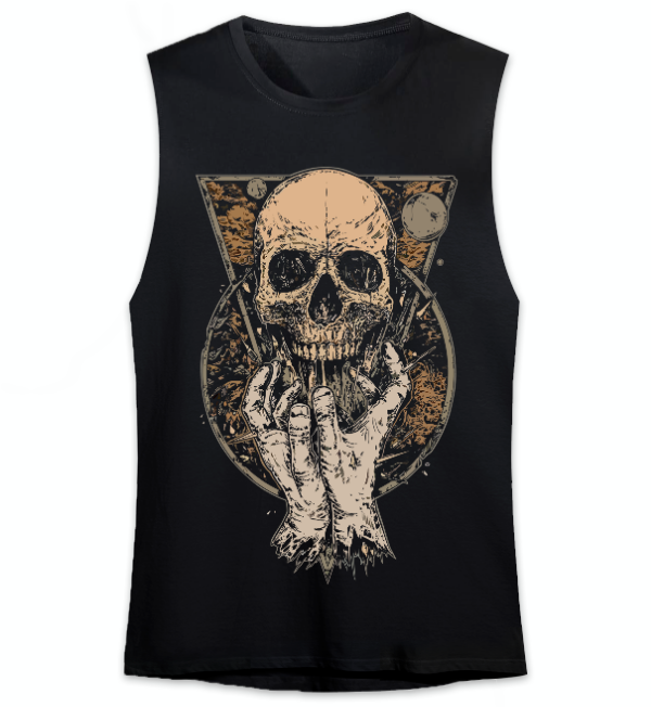 Producto - Musculos Sudadera Calavera Diseño - TALLE M