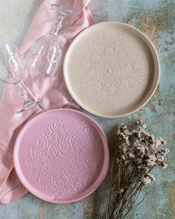 Producto - Plato  Margarita 27cm Borde (x1)