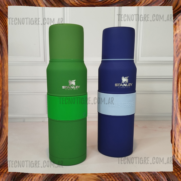 Producto - MATE AUTOCEBANTE Acero inox.1L .engomado