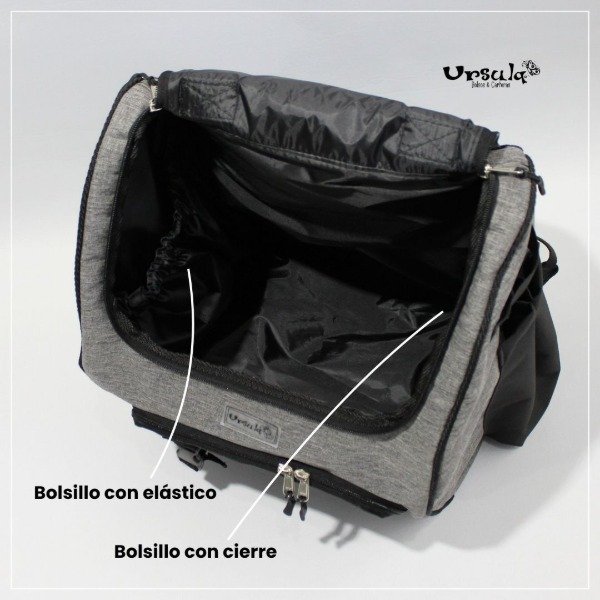 Producto - Mochila Deportiva (gris/negro) - 2