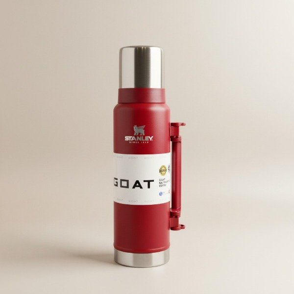 Producto - SET MATERO SIMIL STANLEY GOAT TERMO 1.2L MATE 180ML YERBERA 750ML 12HS CALIENTE - 5