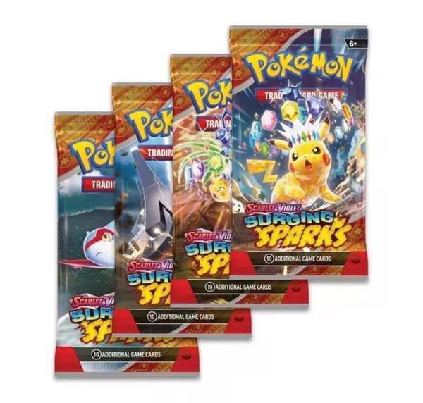 Producto - Scarlet and Violet: Surging Sparks Booster Pack