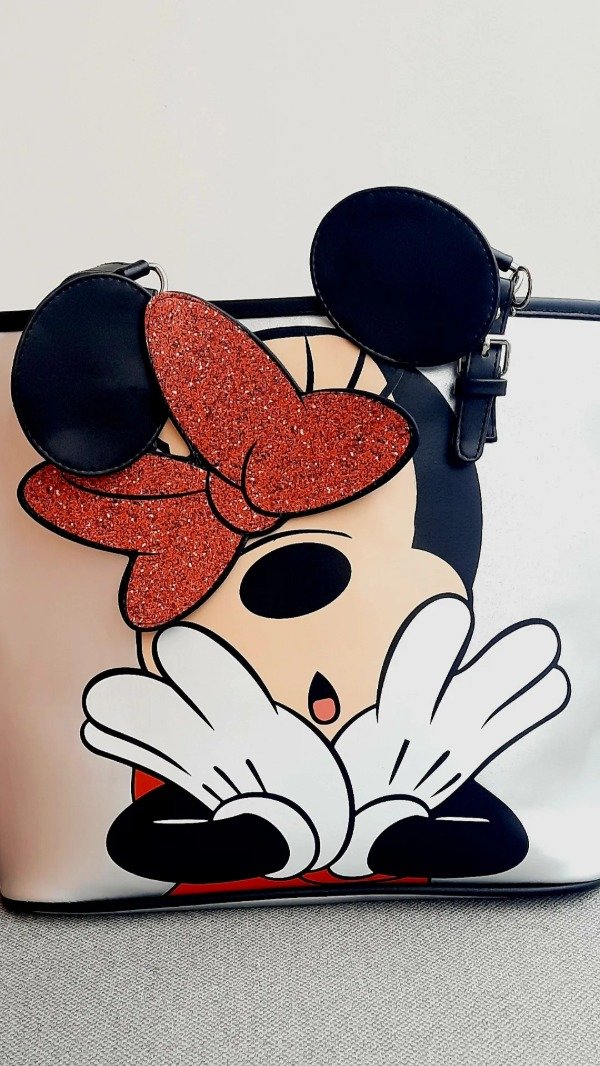 Producto - Bolso Minnie Plata Moño