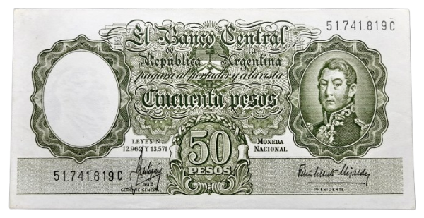 Producto - 50 Pesos M.N (Mastropierro - Elizalde) Bott.2016 -XF