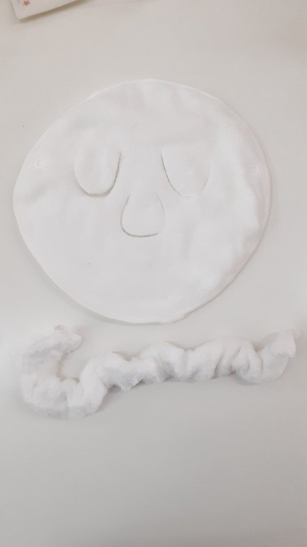 Producto - Mascarilla y vincha de toalla para skin care