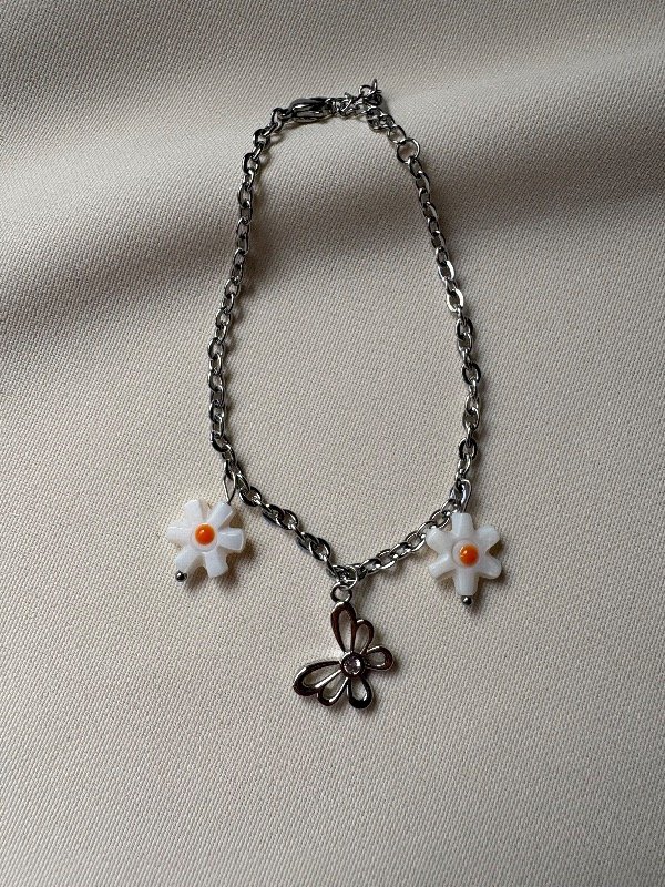 Producto - Pulsera margaritas - Acero quirúrgico