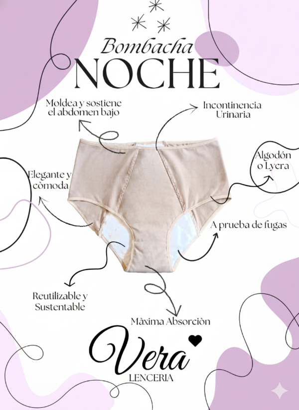 Producto - Bombacha Incontinencia NOCHE