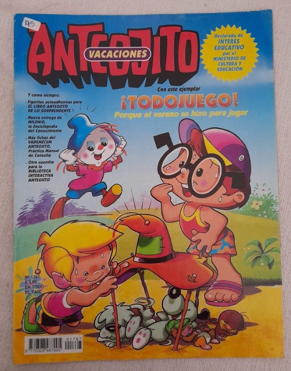 Producto - Revista Anteojito #1767 - Garcia Ferre - Enero De 1999