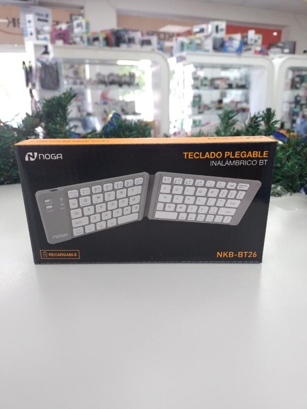 Producto - Mini Teclado Bluetooth Recargable Plegable Noga NKB-BT26