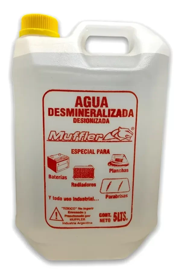 Producto - Agua destilada 5lit
