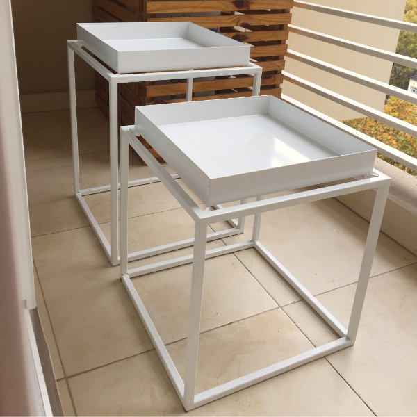 Producto - Set de mesas Walt Jr White