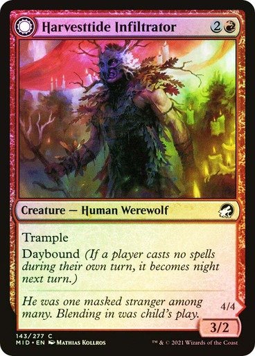 Producto - Harvesttide Infiltrator Foil  Innistrad: Midnight Hunt