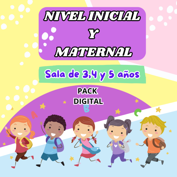 Producto - PACK NIVEL INICIAL Y MATERNAL