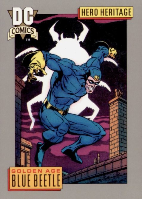 Producto - 1992 Impel DC Comics Cosmic  #1 - Blue Beetle GA - 0