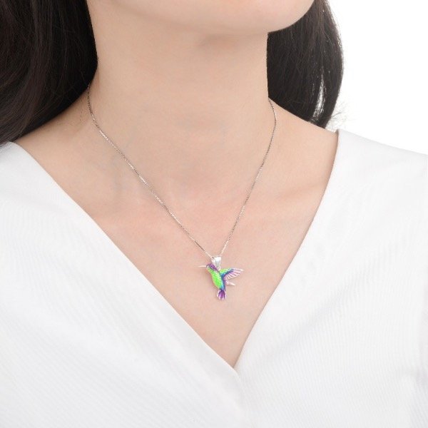 Producto - Dije Colibrí Ten Esmaltado