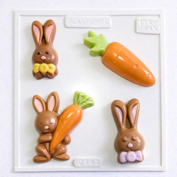 Producto - PLACA MOLDE CONEJOS 2142