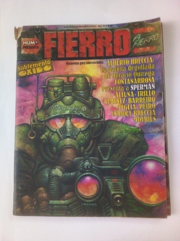 Producto - Fierro #8 - Abril 1985 - Piglia Breccia Trillo Peiró De Santis Breccia