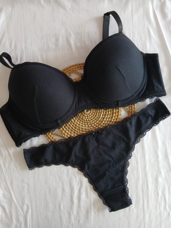 Producto - Armado algodón negro T.115