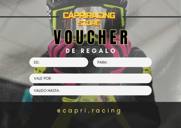 Producto - Voucher de Regalo Digital - Capri Racing Store