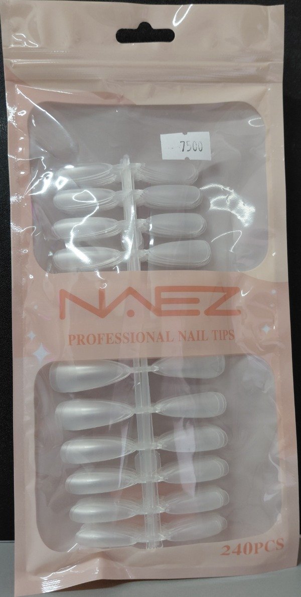 Producto - TIPS SOFT GEL NAEZ 240PCS ALMENDRA