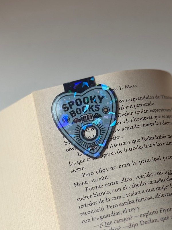 Producto - señalador magnético spooky celeste