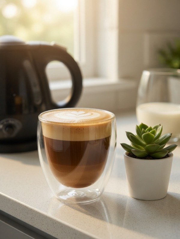 Producto - Taza Premium Doble Vidrio - 150ml