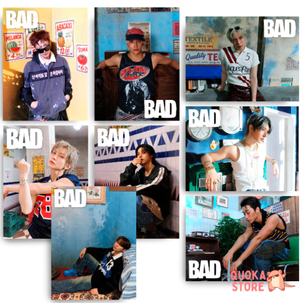 Producto - Set Mini Postales - ATEEZ 'BAD'