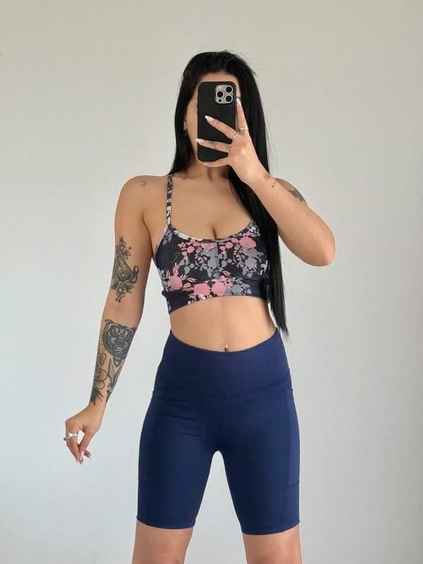 Producto - Biker cima azul marino