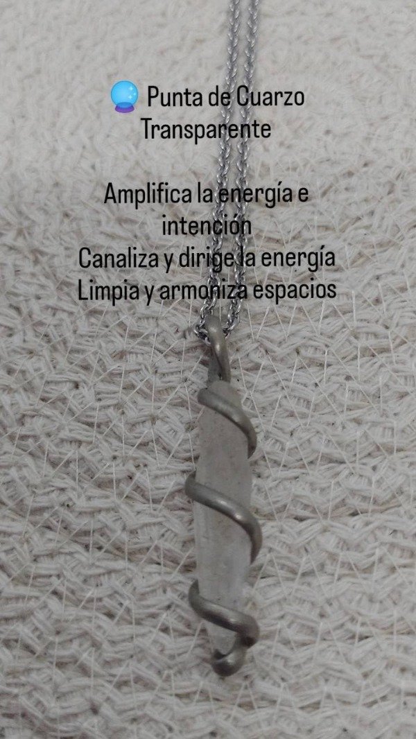 Producto - Pu nta de Cuarzo Transparente
